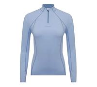 LeMieux Women’s Base Layer Top - Long Sleeve Athletic Thermal Shirts - Equestrian Apparel & Gear for Horseback Riding (Mist/UK16)