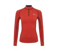 LeMieux Women’s Base Layer Top - Long Sleeve Athletic Thermal Shirts - Equestrian Apparel & Gear for Horseback Riding - (Sienna/UK16)