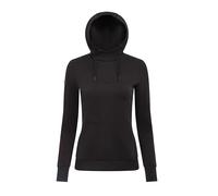 LeMieux Womens Classique Hoodie - Lightweight Equestrian Jumper - Kangaroo Pocket - Black - UK14