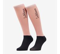 LeMieux Women's Competition Two Pack Socks - Wild Rose - Pink - Size: Medium