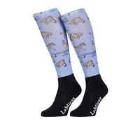 LeMieux Womens Footsie Socks - Zebra