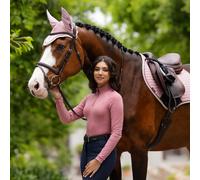 LeMieux Women's Halle Lightweight Base Layer - Peony - Womens Horse Riding Base Layer Tops - Peony - Size: UK16