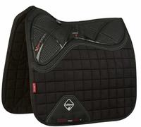 LeMieux X-Grip Silicone Dressage Square Single Side Memory Foam Navy/Black/White