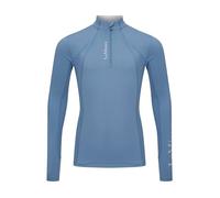 LeMieux Young Rider Classique Base Layer - Childrens Equestrian Horse Riding Long Sleeve Top - Ice Blue - 9-10years