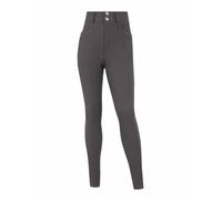 LeMieux Young Rider Freya Pro Breeches - Full Seat Silicone Grip - Grey - 11-12years