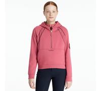 LeMieux Young Rider Hettie Childrens Half Zip Hoodie - Cranberry