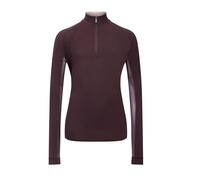 LeMieux Young Rider Hope Lightweight Base Layer - Mesh Ventilation - Look Your Best While Staying Cool and Comfortable - Damson - 9-10 Years
