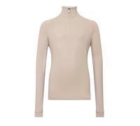 LeMieux Young Rider Hope Lightweight Base Layer - UV30+ Cooling Under Layer - Ventilated Childrens Riding Top - Almond - 9-10years