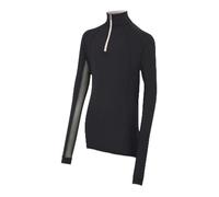 LeMieux Young Rider Hope Lightweight Base Layer - UV30+ Cooling Under Layer - Ventilated Childrens Riding Top - Black - 7-8years