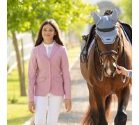 LeMieux Young Rider Kennedy Show Jacket - Fondant - Light Pink - Size: Age 7-8