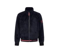 LeMieux Young Rider Libby Fleece - Detachable Zip Hair Tie - Delightfully Snuggly - Navy - 7-8 Years