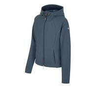 LeMieux Young Rider Lottie Soft Shell Jacket - Warm Fleece Lining - Two Way Front Zip - Petrol - 11-12years