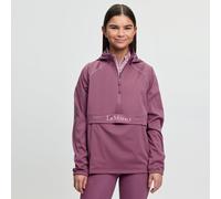 LeMieux Young Rider Paige Quarter Zip Waterproof Jacket - Mallow - Dark Pink - Size: Age 9-10