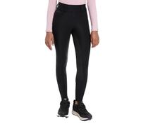 LeMieux Young Rider Remi Breggings - Full Seat Silicone Grip - Breech/Pull On Hybrid - Black - 13-14years