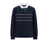LeMieux Young Rider Riley Childrens Rugby Shirt - Navy Blue