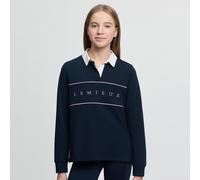 LeMieux Young Rider Riley Rugby Shirt - Navy - Navy - Size: Age 11-12