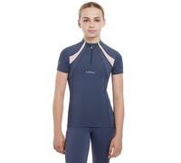 LeMieux Young Rider Short Sleeve Mia Mesh Childrens Base Layer - Dusk Blue 9-10 Years