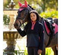LeMieux Young Rider Tammy Teddy Fleece - Navy - Size: Age 9