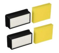 Lemige 2 + 2 Pack Vacuum Filters Compatible with Bissell 1008 CleanView Vacuums Replacement Filters Kit,Compare to Part # 2032663 & 1601502
