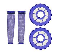 Lemige 2 Pack Post-Motor Filters & 2 Pack Pre-Motor Filters Replacement Parts for Dyson DC40 Animal, Multi Floor, Origin and Total Clean Vacuums, Compare to Part 923587-02 & 922676-01
