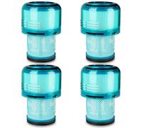Lemige 4 Pack Filters Replacement for Dyson V11 Cordless Vacuum, V11 Animal V11 Torque Drive V11 Complete V11 Extra V15 Detect V15 Detect Absolute V15s Submarine, Replacement Parts No. 970013-02 & 03