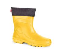LEMIGO Damen Gummistiefel Jessy 800 (Giallo/Grau, 41)