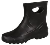 Lemigo Garden Foam Women Black Wellies Wellingtons + Floral Gloves 37 EU / 4.5 UK