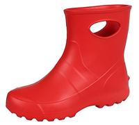 Lemigo Garden Foam Women Red Wellies Wellingtons + Floral Gloves 39 EU / 5.5 UK