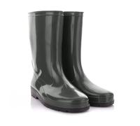 LEMIGO IGA Women's Wellington Boots Waterproof Half Bohe Rain Boots Garden Shoes Green Black IGA 36-42 EU, Green, 5/6 UK