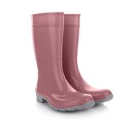 LEMIGO Ilse Women's Wellington Boots High Rain Boots, Powder Pink, 8.5 UK