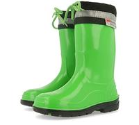 Lemigo Kim Kids Boys Girls Childrens Wellington Boots Rainy Snow Wellies (1.5 UK, Green, numeric_1_point_5)