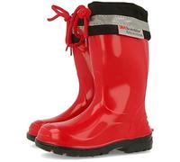 Lemigo Kim Kids Boys Girls Childrens Wellington Boots Rainy Snow Wellies (10.5 UK Child, Red, numeric_10_point_5)