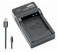 Lemix (BCM13E) Ultra Slim USB Charger Compatible with Panasonic DMW-BCM13 / DMW-BCM13E / DMW-BCM13PP Battery & listed Cameras