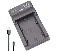 Lemix (Fuj-W235) Ultra Slim USB Charger Compatible with FUJIFILM NP-W235 Batteries & FUJI X-T4, X-T5, X-H2, X-H2S, GFX 50S II & GFX 100S Cameras