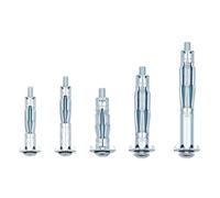 Lemiyoo 36 Sets Hollow Wall Fixings Anchor,Plasterboard Fixings Heavy Duty Screws Assorted,Cavity Rawl Plugs for Plasterboard,Drywall, Brick,Wood Doors,Thin Metal,Concrete,Masonry