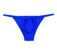 Lemja Men's Iron Bikini Brief Bottom Underwear Sexy Guys Mini Briefs Micro Boxer Bodywear