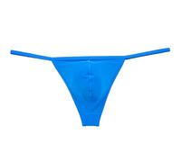 Lemja Men's Mini Briefs Bikini Thong Back Sexy Guys Underwear Micro Boxer Bodywear Pouch Pants