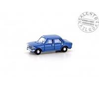 Lemke Minis 61514 1:160 N Fiat 128 Blue Model Car