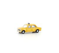 LEMKE Minis 81515150 - Fiat 128, Taxi, Yellow - Track Gauge N