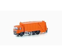 Lemke Minis 81520952 Man F90 Bin Truck Neutral Orange - Track Width N