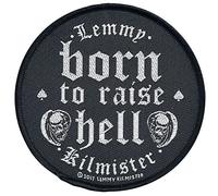 Motorhead Lemmy Born To Raise Hell Black Patch