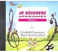 LEMOINE LAMARQUE E. / GOUDARD M.-J. - JE DÉCOUVRE LA CLÉ DE SOL ET FA VOL.2 - CD SEUL Educational books Musical theory