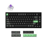 LEMOKEY P1 HE 75% Wireless Custom Mechanical Gaming Keyboard with Gateron Double-Rail Magnetic Switches Full Assembled Knob Version - Black