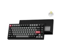 LEMOKEY P1 Pro Wireless Custom Mechanical Keyboard, Full Aluminum 2.4 GHz Bluetooth RGB Backlit 75% Layout with Hot-swappable KEYCHRON Super Banana Switch Compatible with Mac Windows Linux