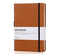 Lemome Grid Paper Notebook/Journal Hardcover Classic Notebook with Pen Holder - Thick Premium Paper + Page Dividers Gifts 8.4 x 5.7 in