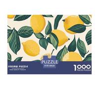 Lemon 1000 Pieces Puzzle for Adults And Children Fruit with Extra Fun Challenges Perfect for Relaxation Home Decoration 38x26cm/1000pcs