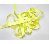 Lemon 10mm Satin Ribbon Double Sided Berisfords 3501 (3 Meters)