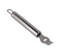 Lemon 304 Stainless Steel Zester Grater,Professional Lemon Zester Kitchen Peeler Tool,Orange Citrus Twist Peeler Handheld Fruit Orange Peeler Kitchen Tools for Gin Cocktails (Black)