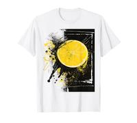 Lemon Abstract Painting Art Drawing Graphic Lemon T-Shirt
