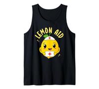 Lemon Aid Funny First Aid Medical Staff Lemon Nurse Tank Top